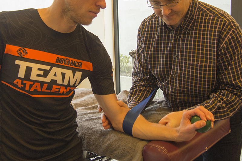 Foto behandeling Mulligan techniek