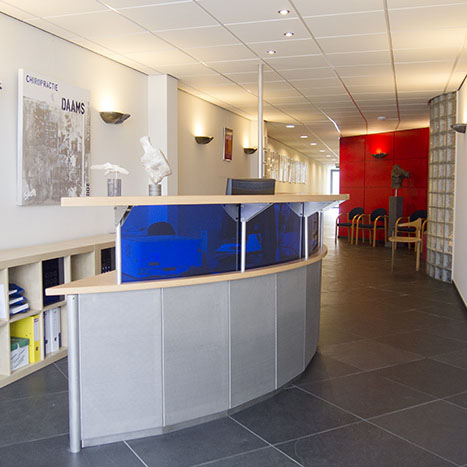 Foto balie Chiropractie Daams